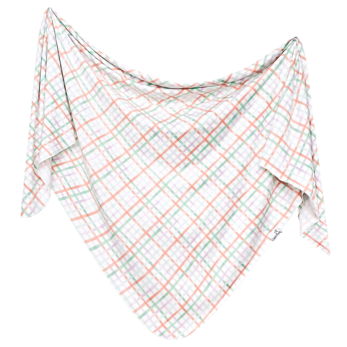 Knit Swaddle Blanket- Madelyn by Copper Pearl