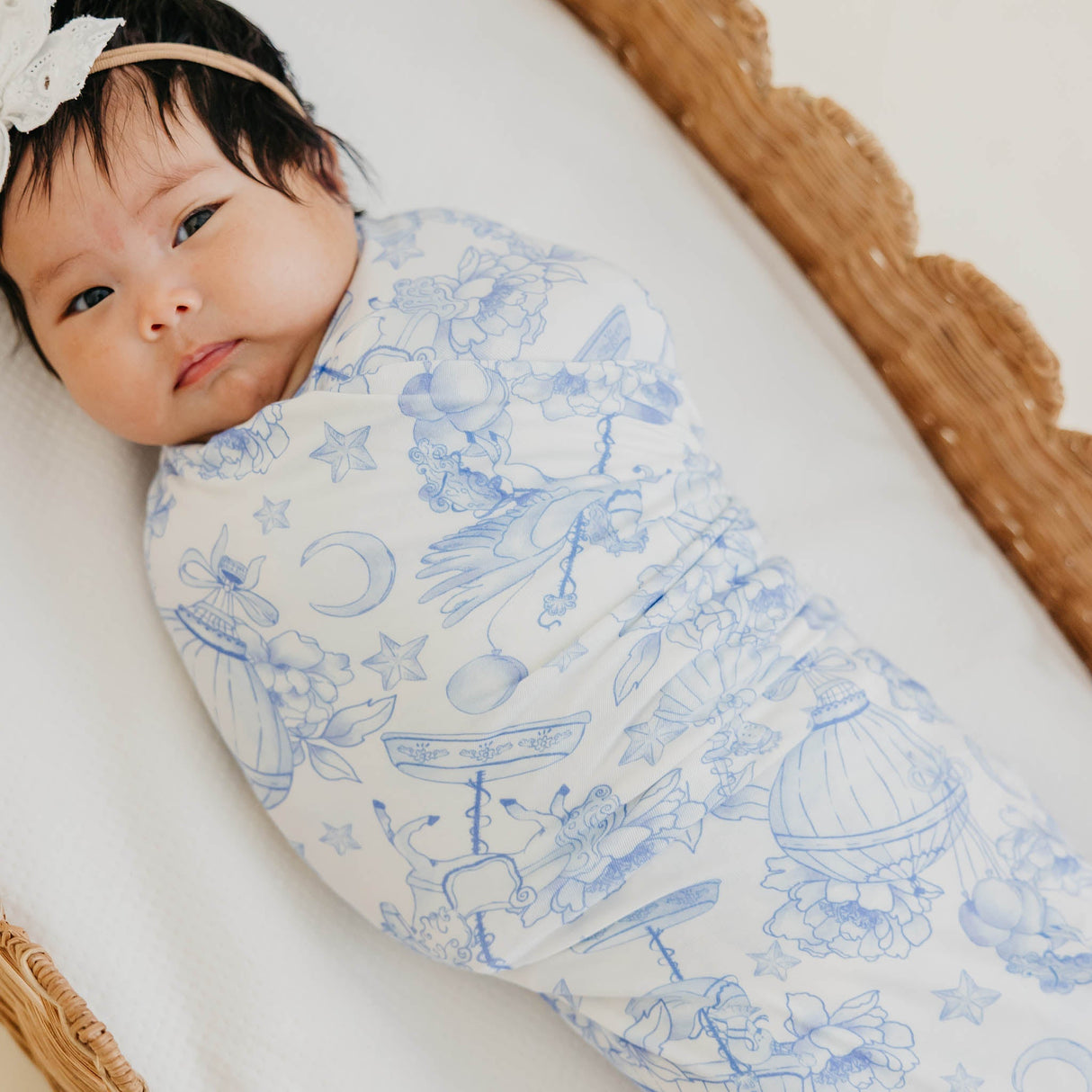 Bamboo Swaddle- Vintage Carnival by Copper Pearl