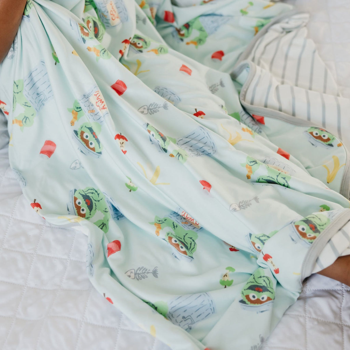 Three-Layer Quilt - Oscar the Grouch by Copper Pearl