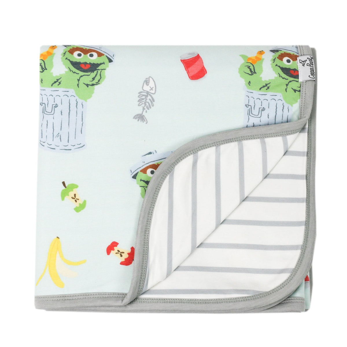 Three-Layer Quilt - Oscar the Grouch by Copper Pearl