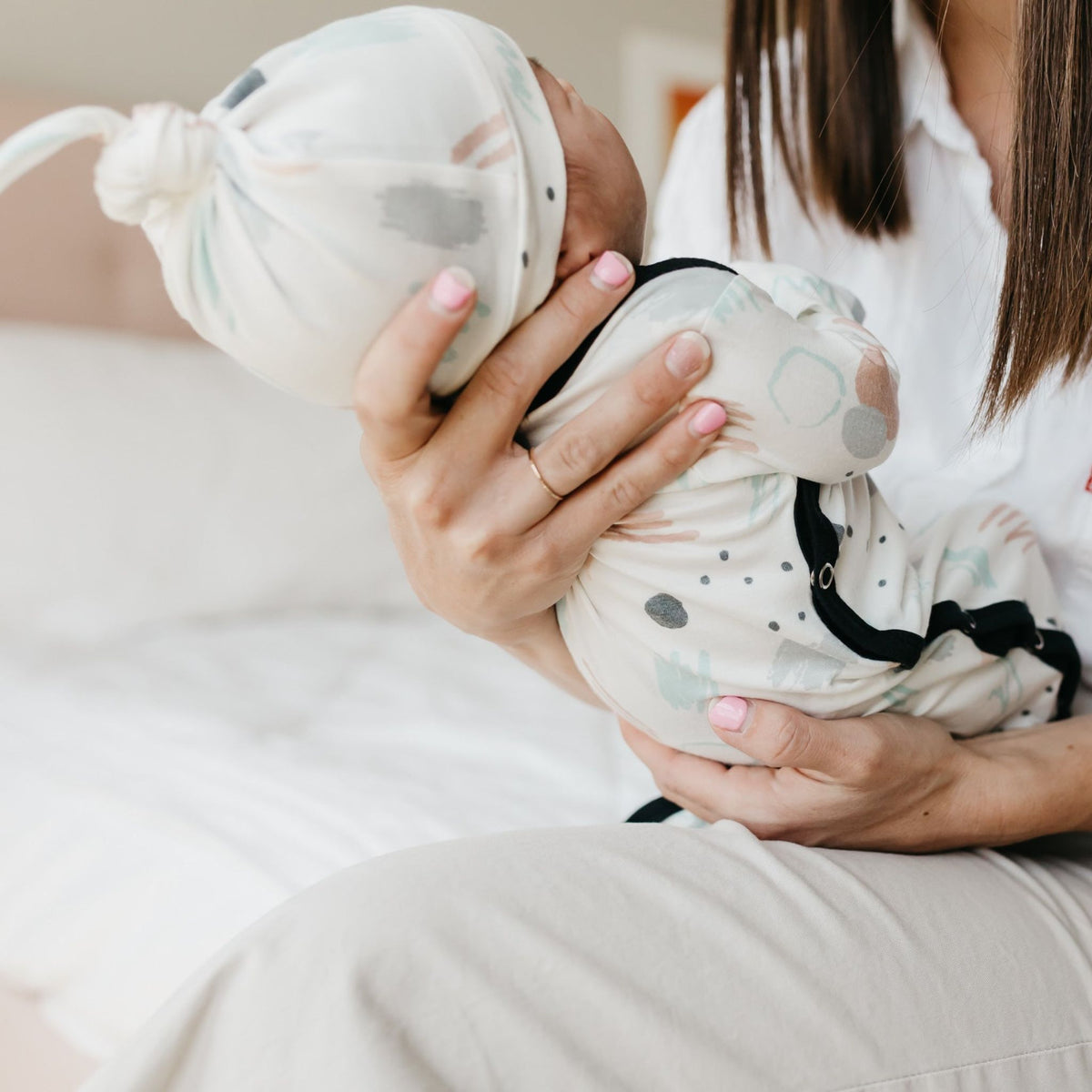 Top Knot Hat in Bayside by Copper Pearl
