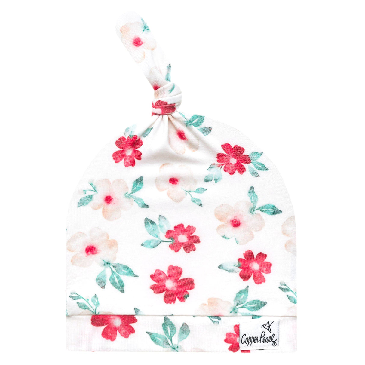 Top Knot Hat- Noel by Copper Pearl