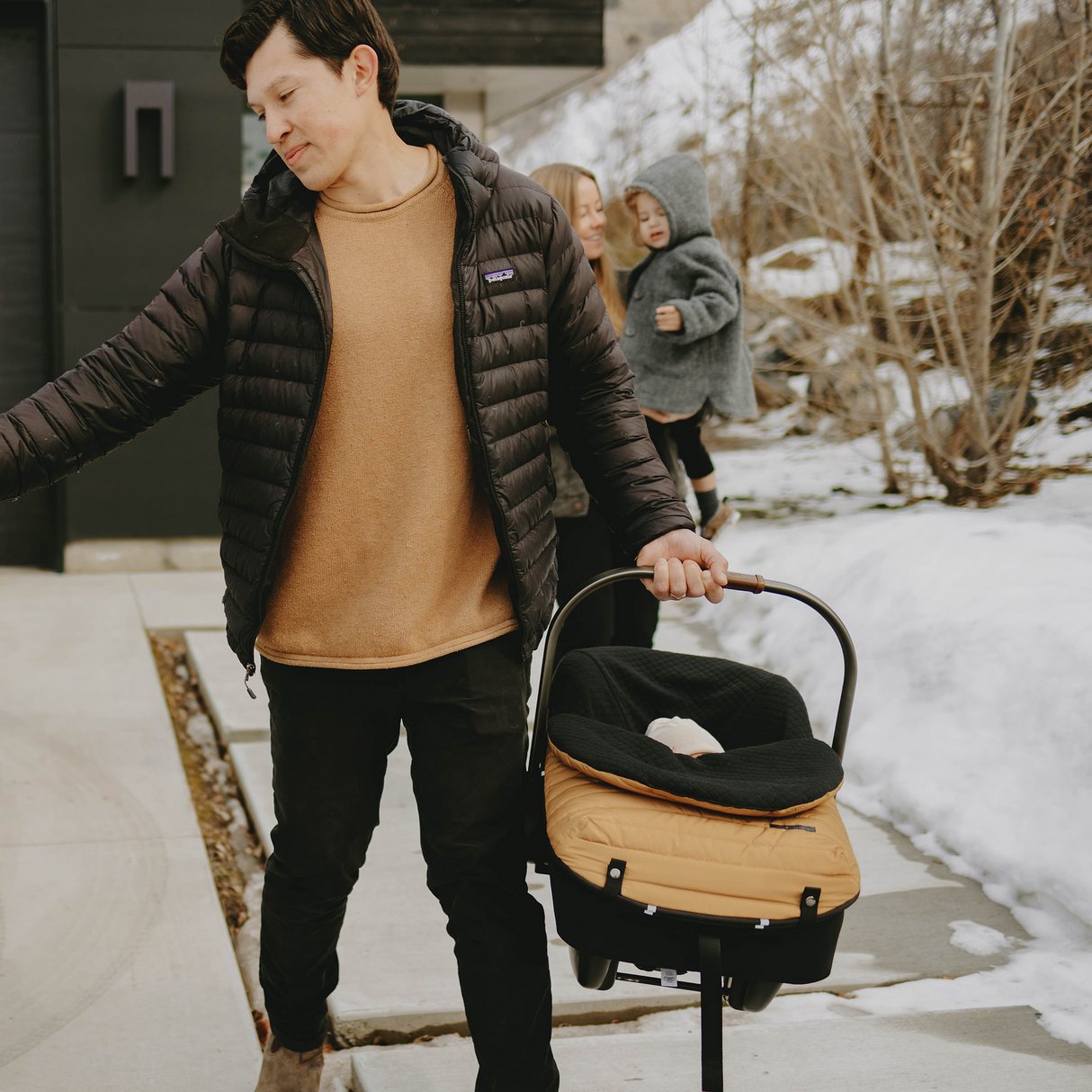 Infant Car Seat Footmuff - Ginger by Little Unicorn