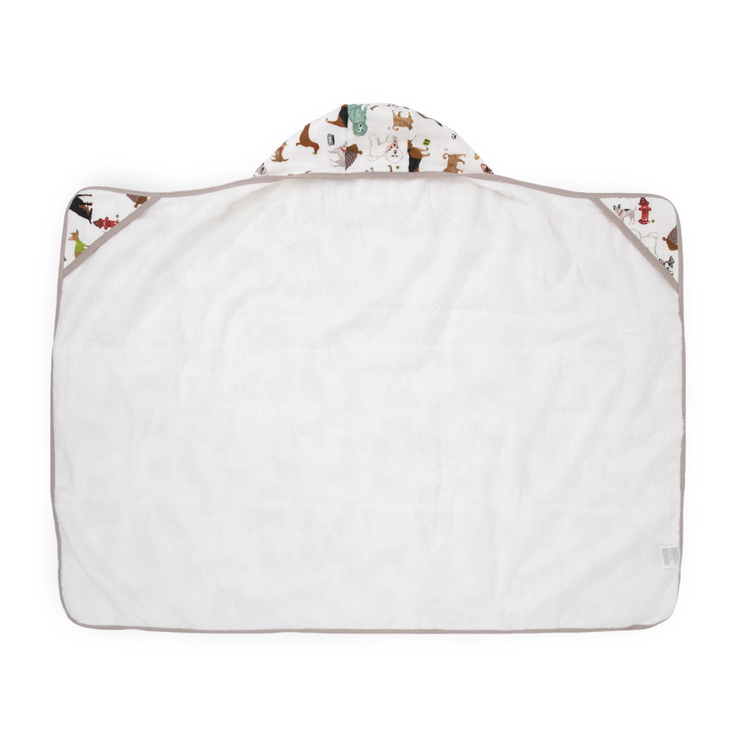 Toddler Hooded Towel - Woof by Little Unicorn