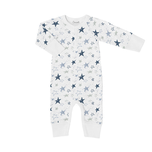 Boys Modal Unionsuit- Stars by Coccoli
