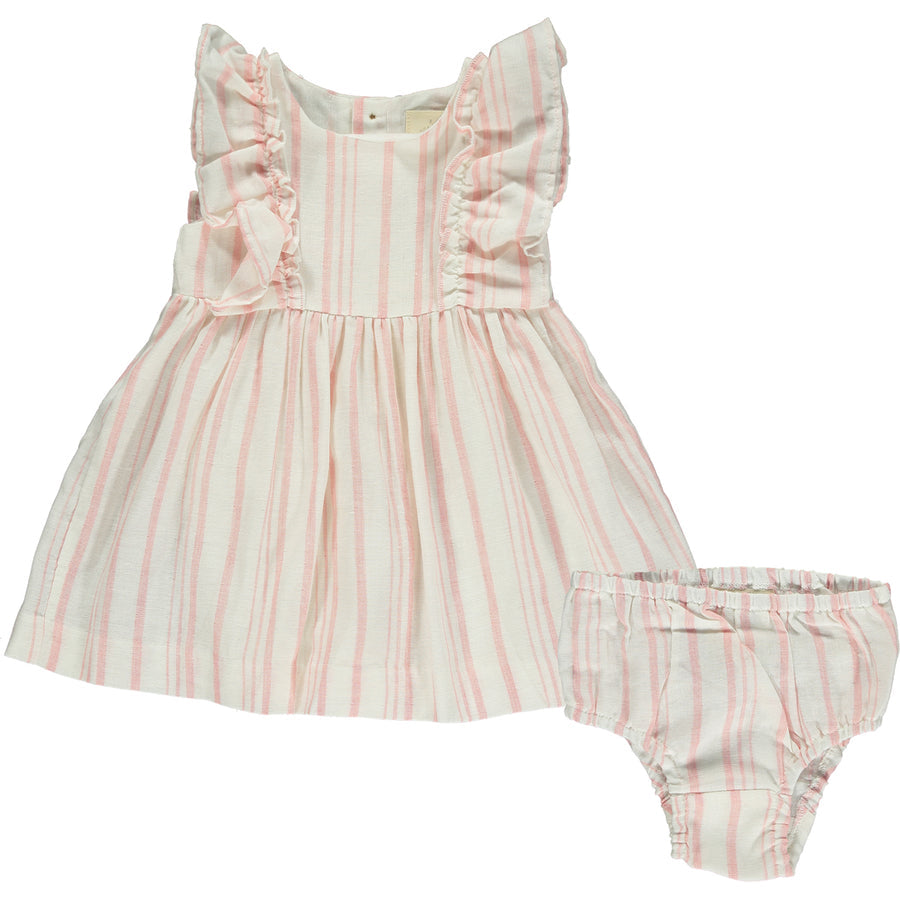 Michele Ruffle Set in Pink by Vignette