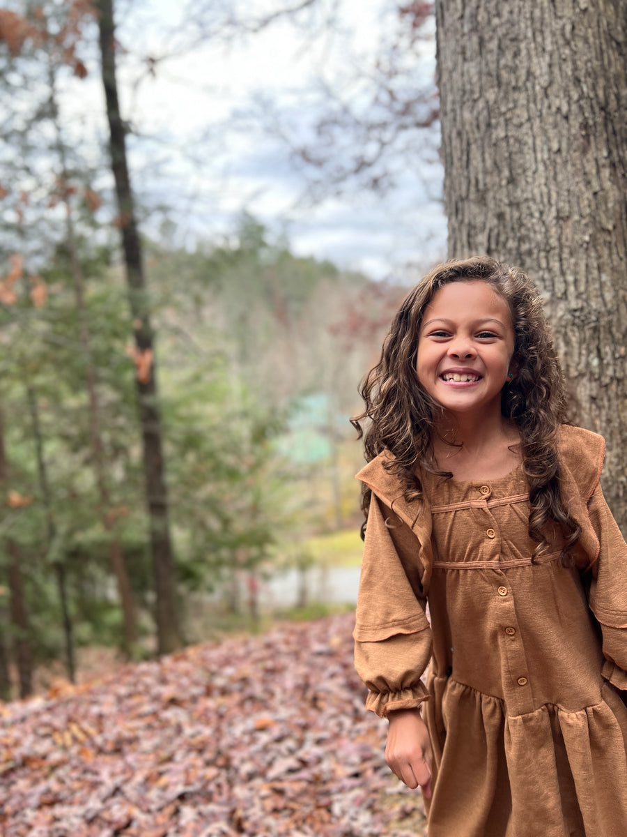 Gabby Dress in Rust by Vignette