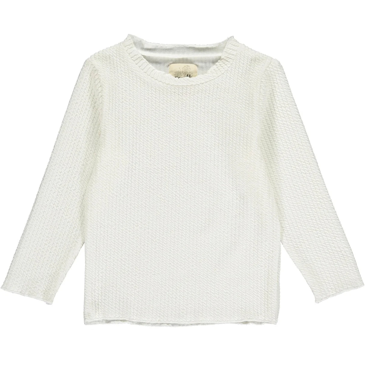 Kennedy Mock Turtleneck- Ivory by Vignette