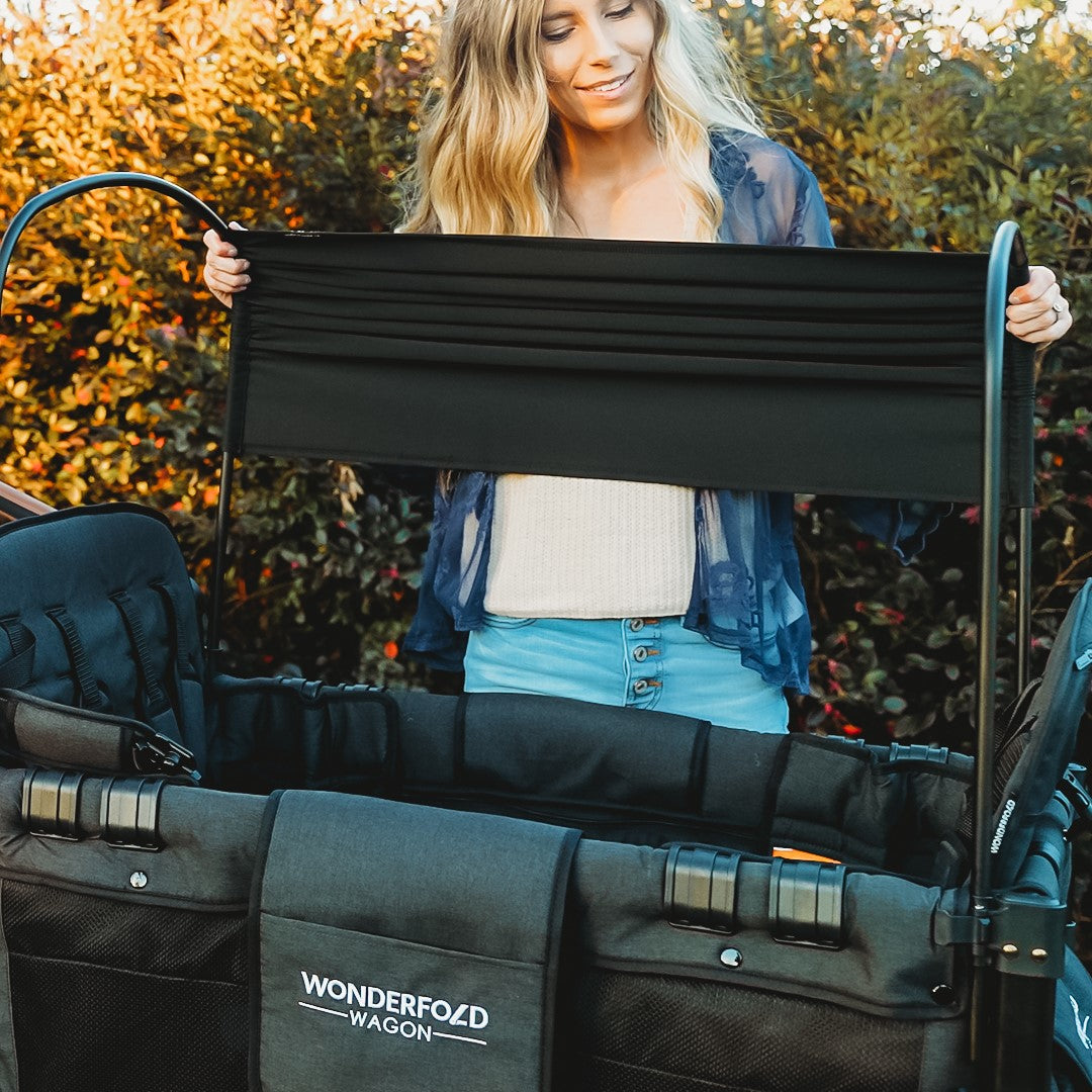 Wonderfold W4 Luxe Pro Quad Stroller Wagon (4 Seater)