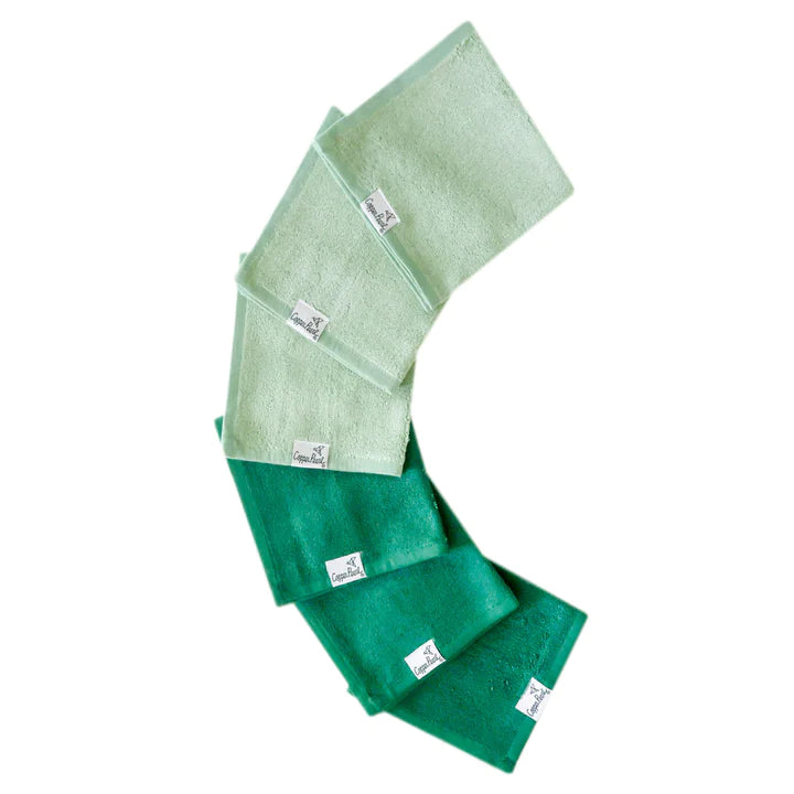 Ultra Soft Washcloths in Wade by Copper Pearl