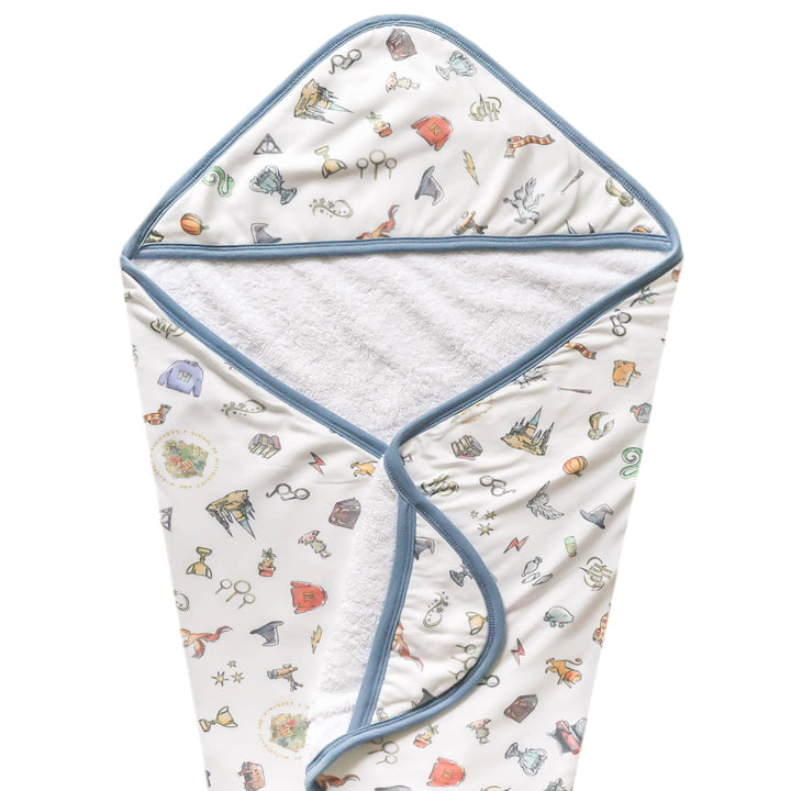 Premium Knit Hooded Towel - Wizarding World by Copper Pearl