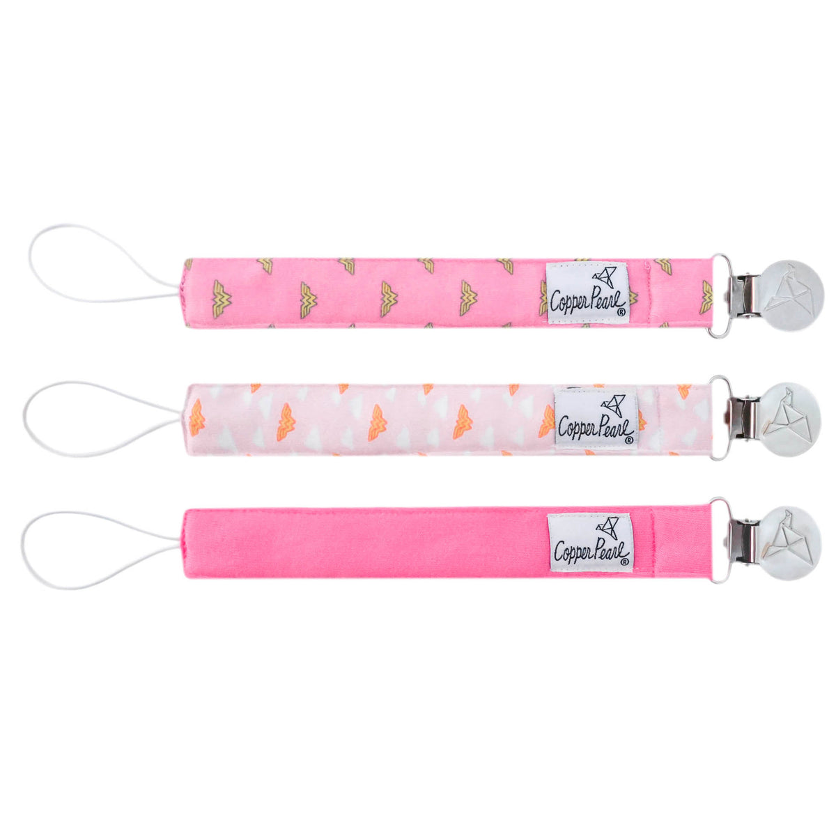 Binky Clips- Wonder Woman by Copper Pearl