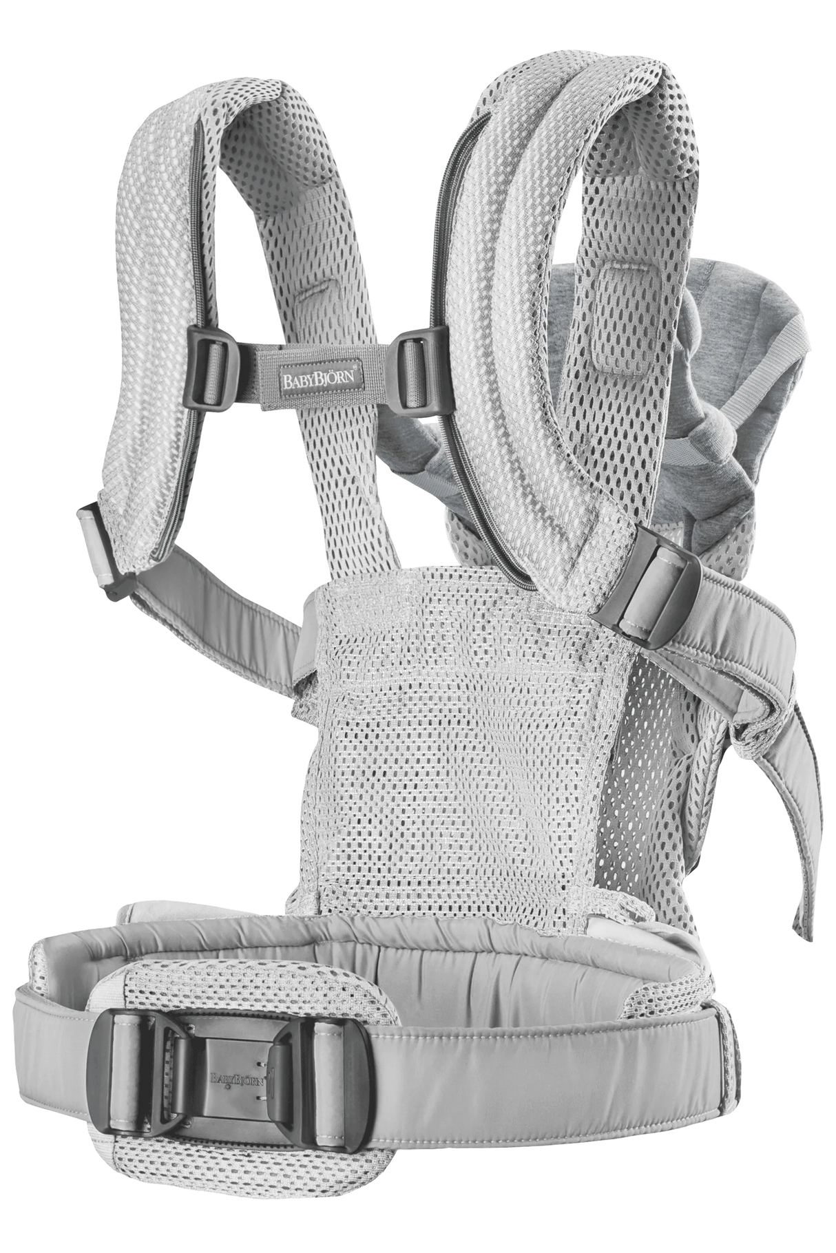 Baby Carrier Harmony - 3D Mesh in Silver by BabyBjorn