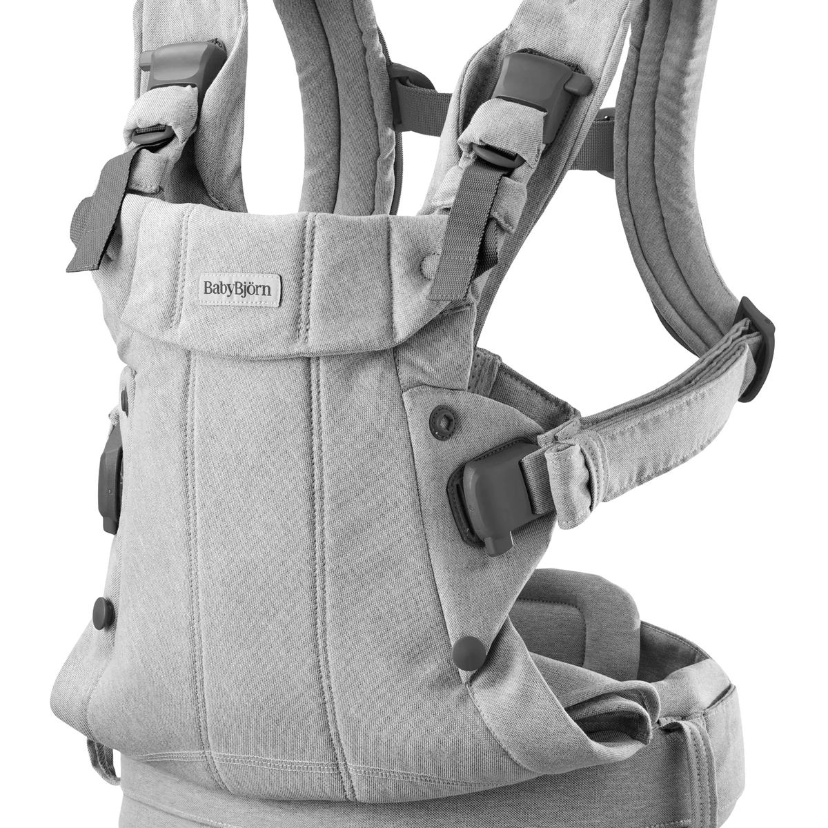 Baby Carrier Harmony - Woven Mélange - Light Grey by BabyBjorn