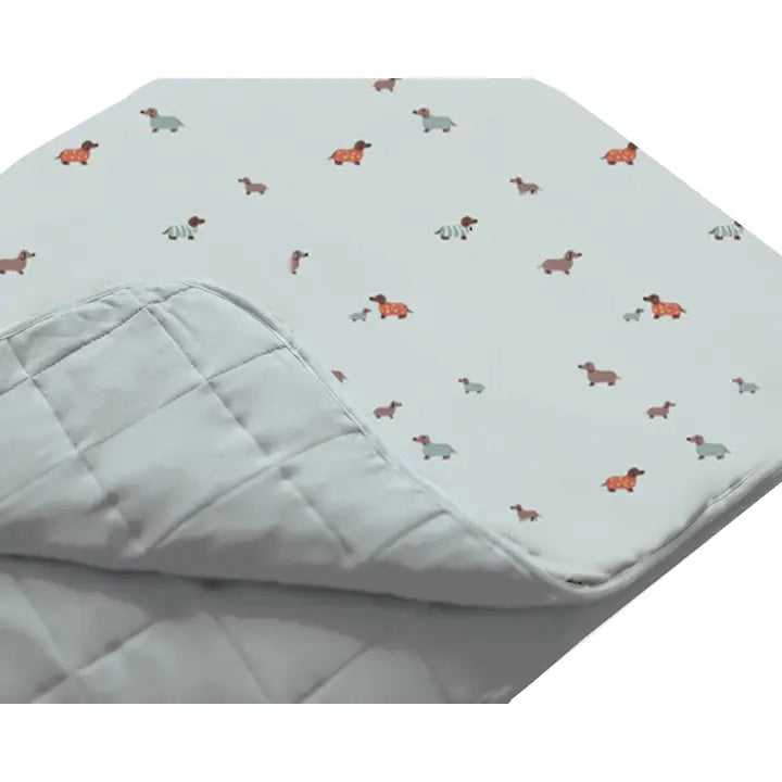 2.5 TOG Cloud Toddler Blanket- Woof by gunamuna