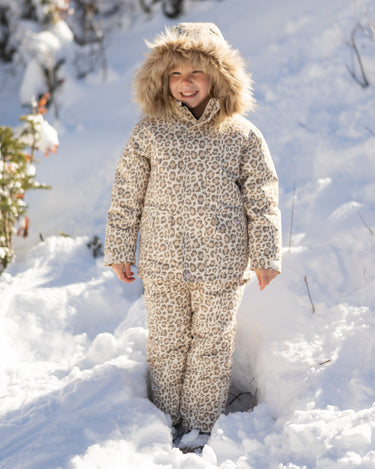 Parka Ski Jacket || Leopard by Rylee + Cru