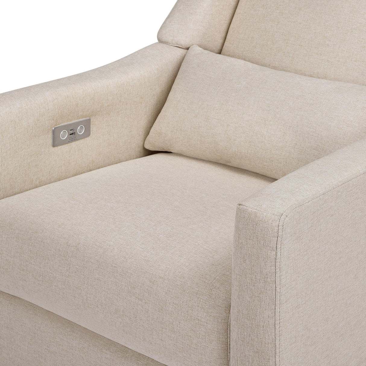 Babyletto Kiwi Electronic Recliner and Swivel Glider with USB port