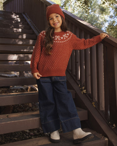 Fair Isle Sweater || Ruby by Rylee + Cru