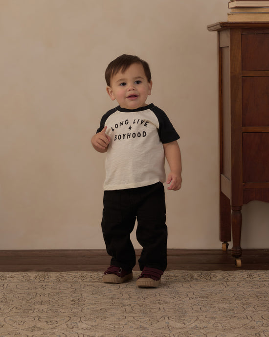 Raglan Short Sleeve Tee || Long Live Boyhood by Rylee + Cru