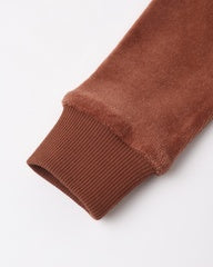 Hidden Snap Footie || Redwood by Quincy Mae