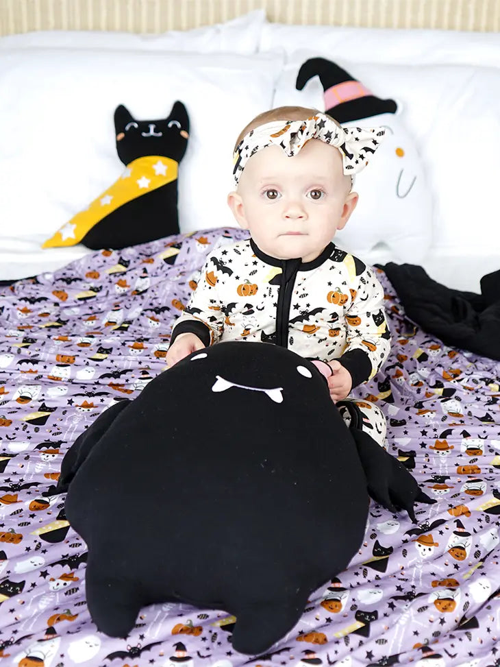 Lucy's Room Bat Halloween Bamboo Pillow by Emerson and Friends