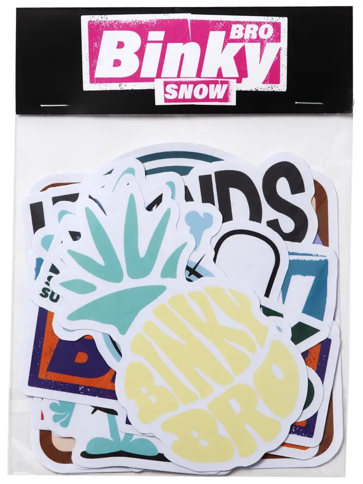 Snow Sticker Set by Binky Bro