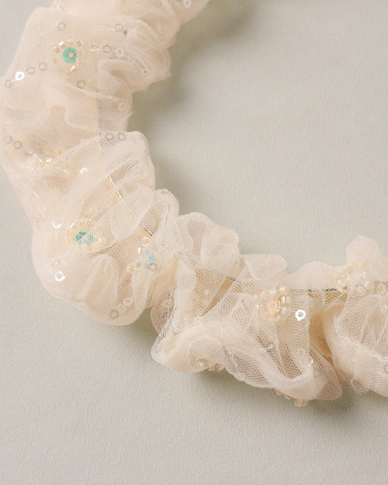 Gathered Headband || Ivory by Noralee