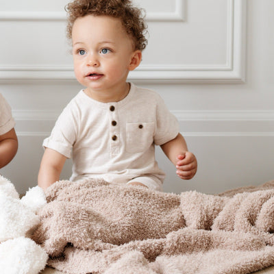 Bamboni Toddler Blanket- Birch by Saranoni