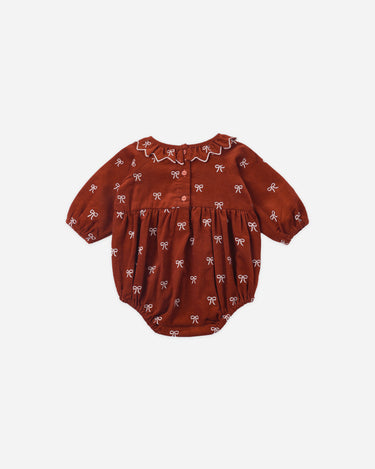 Freya Romper || Bows by Rylee + Cru