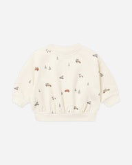 Relaxed Fleece Sweatshirt || Holiday Drive by Quincy Mae