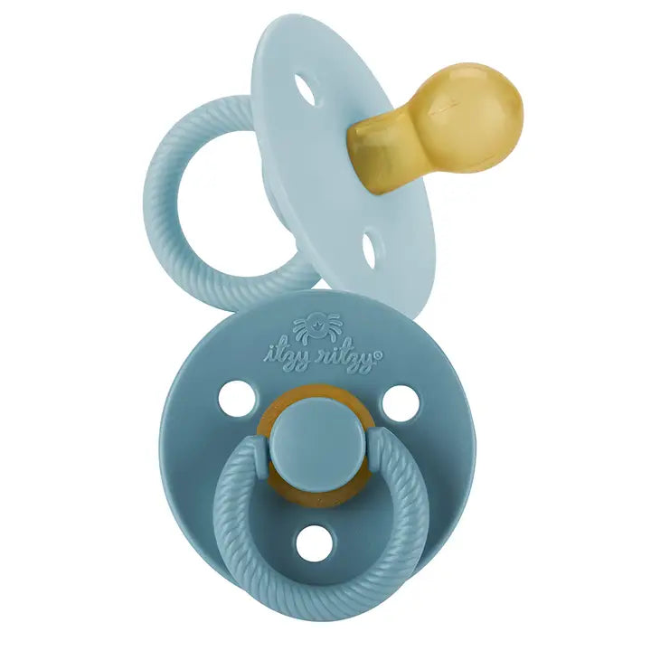 Itzy Soother™ Natural Rubber Paci Sets - Harbor + Coast 0/6M by Itzy Ritzy
