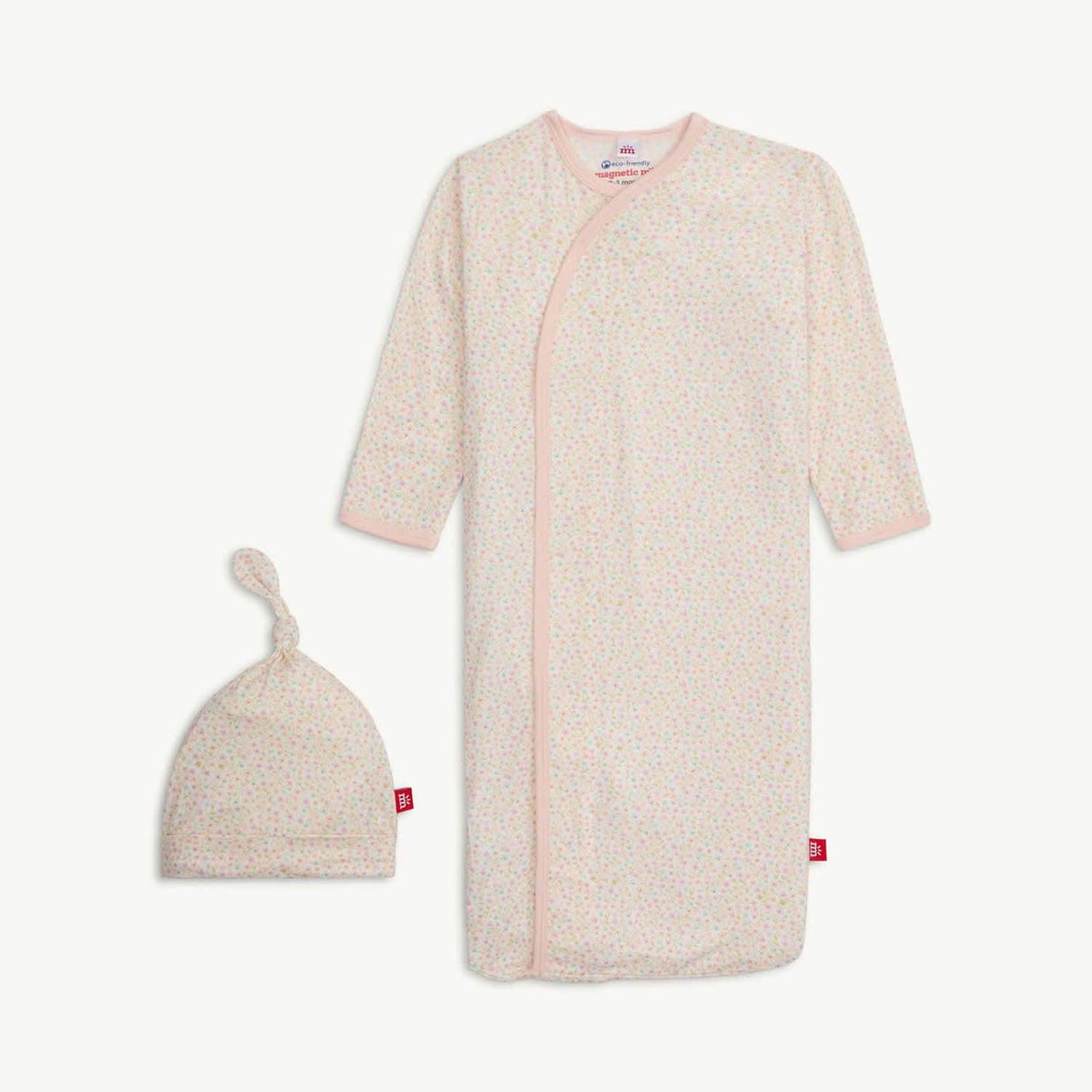 Magnetic Gown & Hat Set- Bedford Floral by Magnetic Me