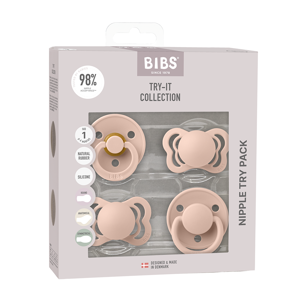 New Baby Try-It Collection - Blush by Bibs