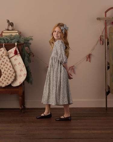 Della Dress || Slate Floral by Rylee + Cru
