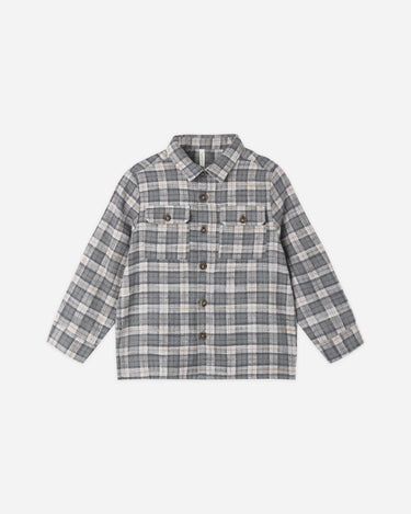 Pocketed Flannel Shirt || Winter Plaid by Rylee + Cru