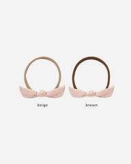 Little Knot Headband || Dusty Rose by Quincy Mae