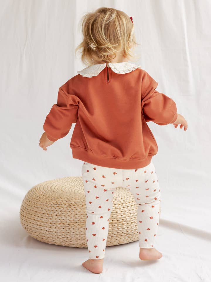 Collared Sweatshirt || Mon Amour by Quincy Mae