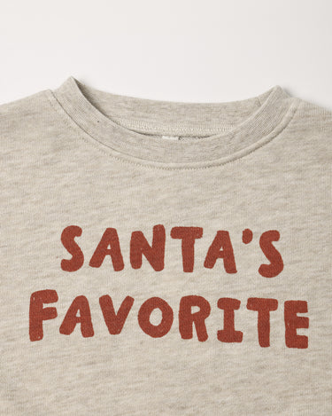 Relaxed Sweatshirt || Santa's Favorite by Rylee + Cru