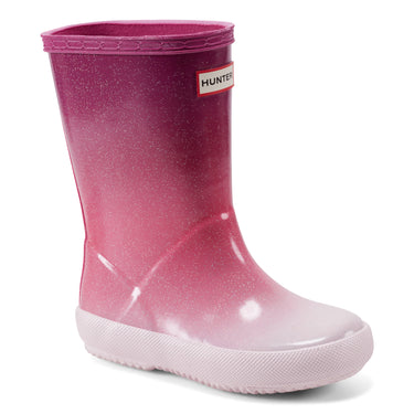 Kids First Starcloud Rain Boots- Magenta Flux by Hunter Boots