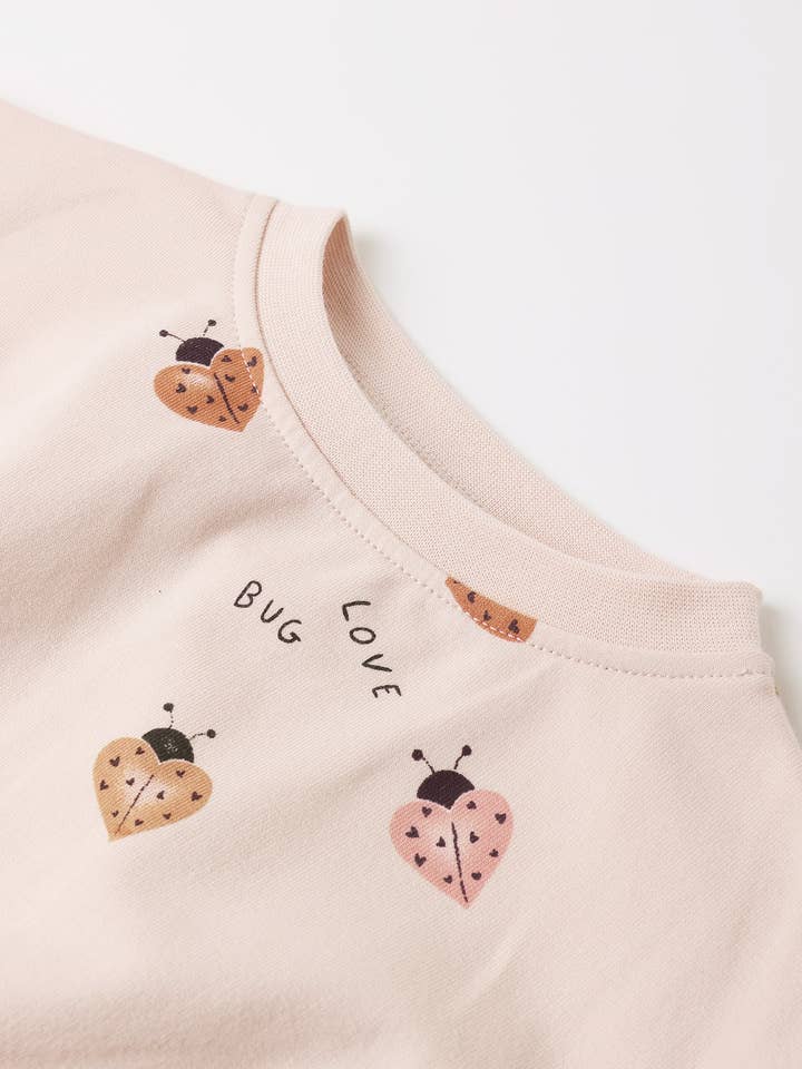 Relaxed Sweatshirt || Love Bug by Quincy Mae