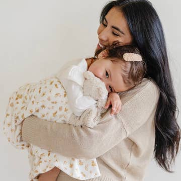 Minky Stretch Receiving Blanket- Florals by Saranoni