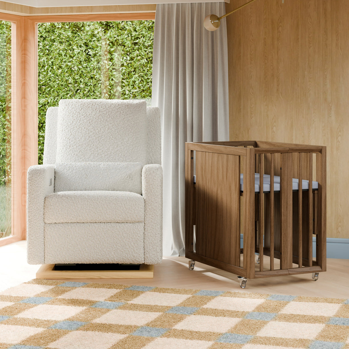 Babyletto Palma 8-in-1 Convertible All-Stages Crib with Bassinet & Toddler Bed Kits