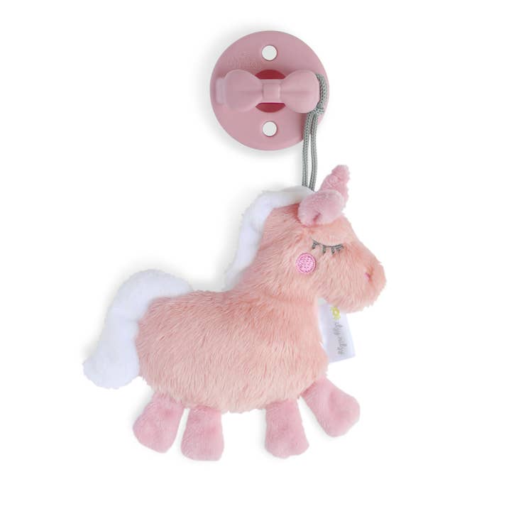 Sweetie Pal™ Plush & Pacifier- Jolie the Unicorn by Itzy Ritzy
