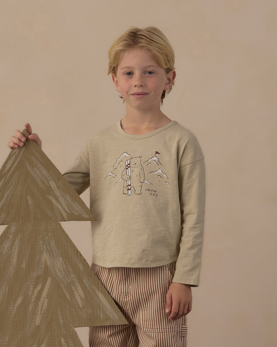 Long Sleeve Tee || Snow Day by Rylee + Cru