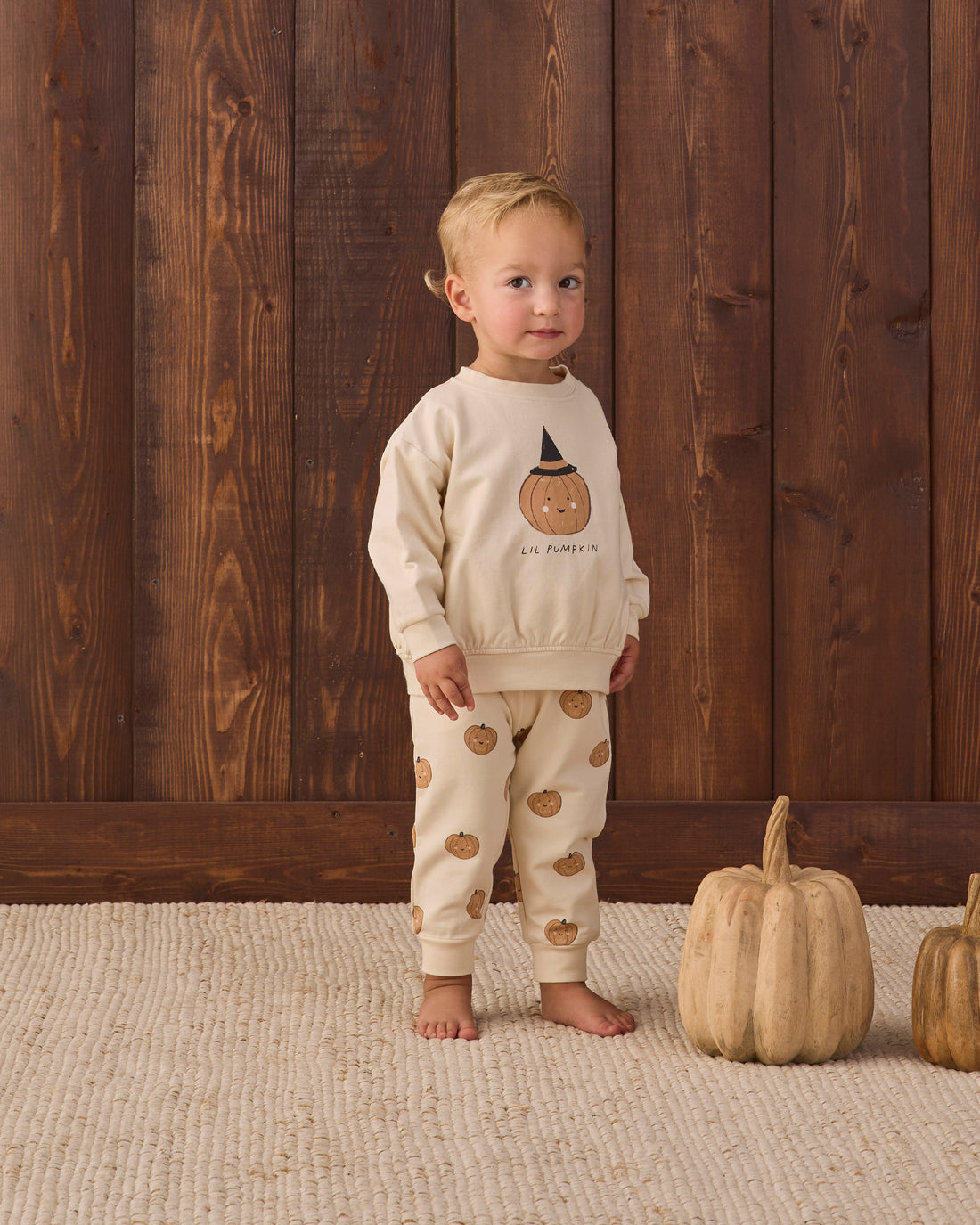 Relaxed Fleece Sweatshirt || Lil Pumpkin by Quincy Mae