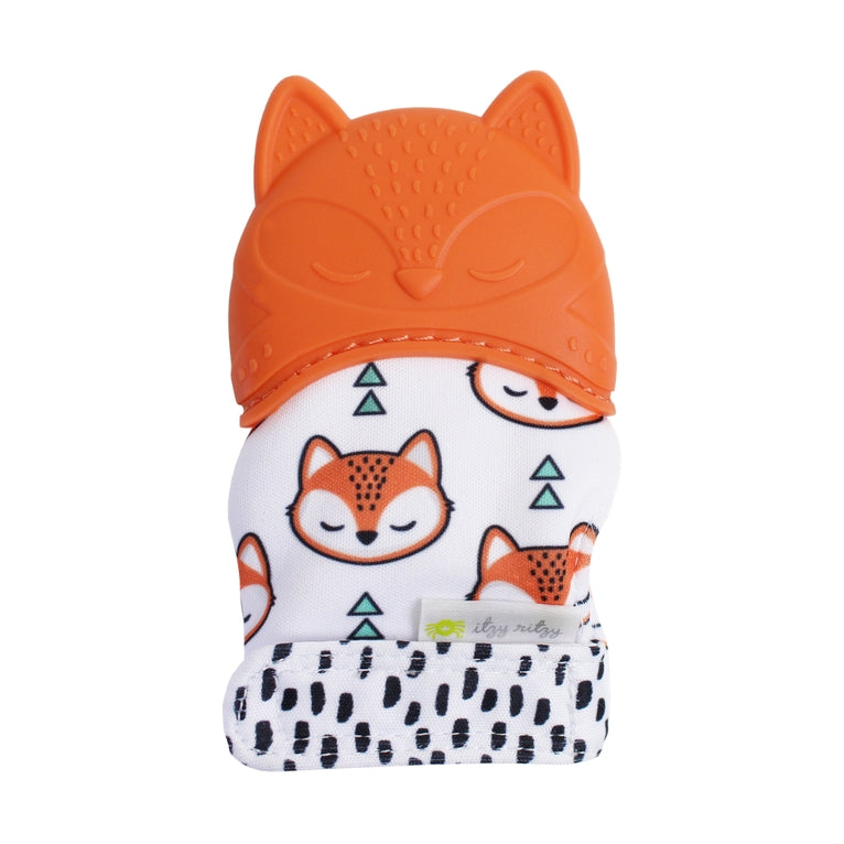 Itzy Mitt™ Silicone Teething Mitts - Fox by Itzy Ritzy