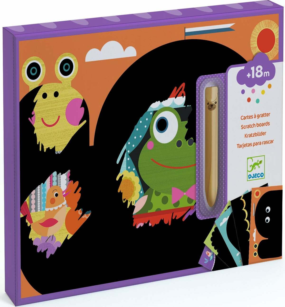 Scratch Cards Activity - It Is Fun to Discover by Djeco