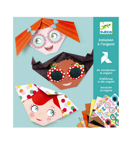 Pretty Faces Origami Kit by Djeco