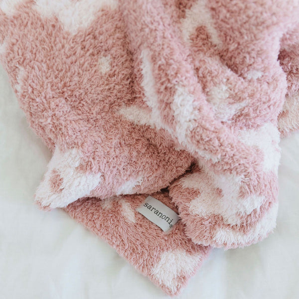 Double Layer Bamboni Mini Blanket- Petal by Saranoni