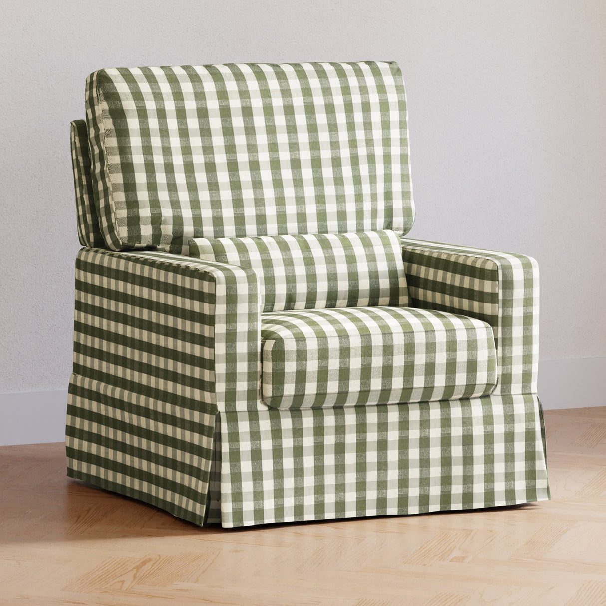 Namesake Crawford Pillowback Comfort Swivel Glider